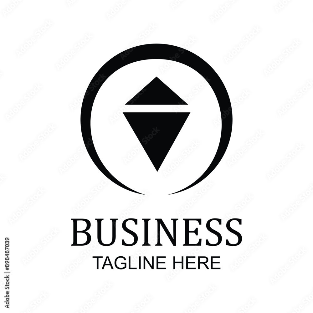 Simple company logo. Premium logo for business. Business logo template Simple company logo. Premium logo for business. Business logo template