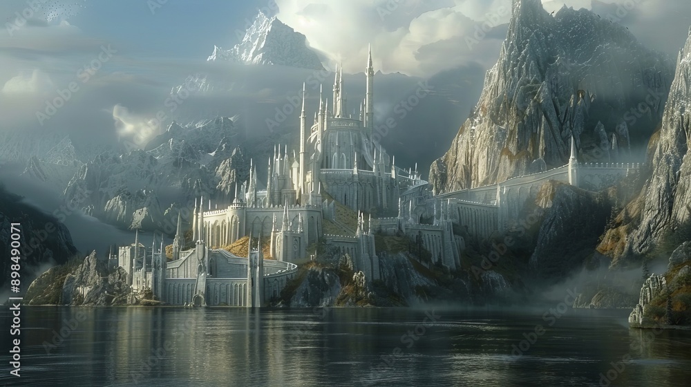 Game concept castle design Game concept castle design