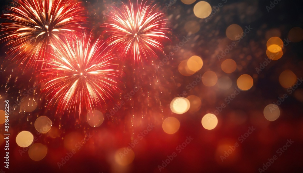Fototapeta premium fireworks in the night sky