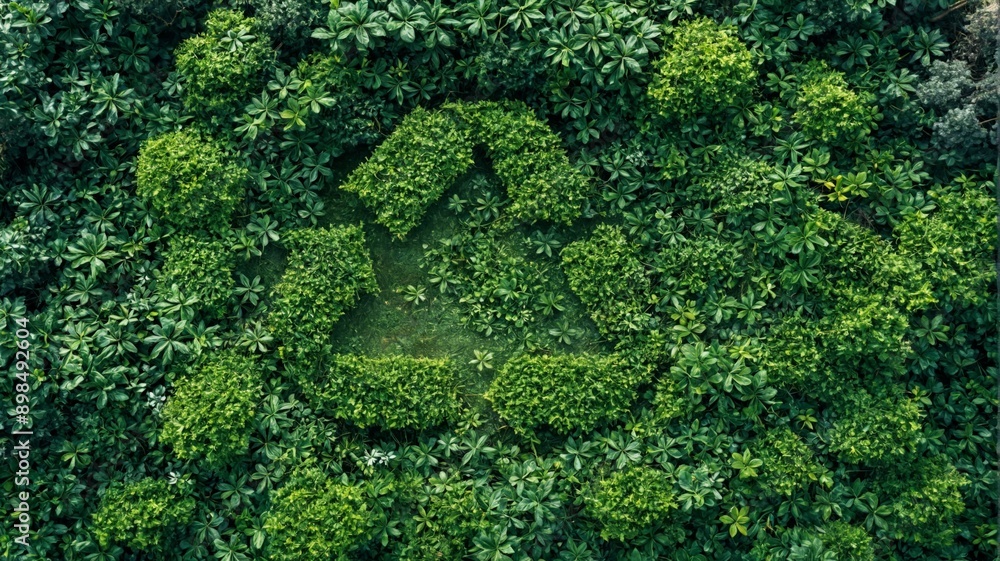 Aerial view forest floor covered green plants plants Implement s Aerial view forest floor covered green plants plants Implement s