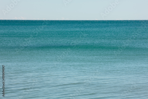 In early September, Lake Michigan was calm and blue, just off the coast of Harrington Beach State Park,Belgium, Wisconsin