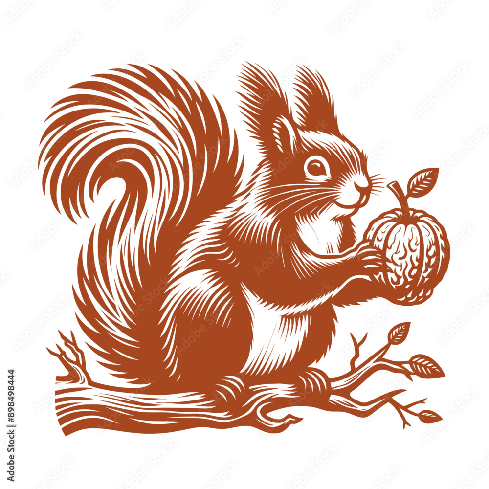 Squirrel vector, squirrel logo Squirrel vector, squirrel logo