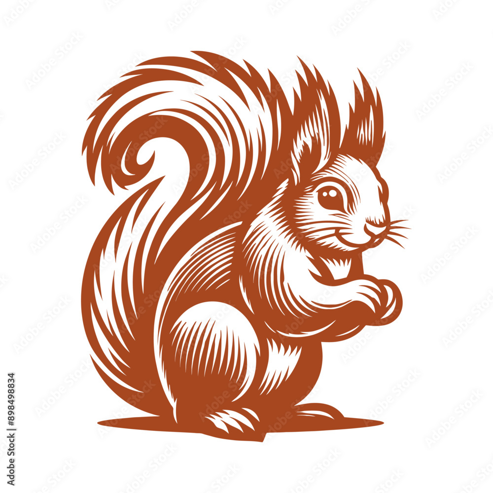 Squirrel vector, squirrel logo Squirrel vector, squirrel logo