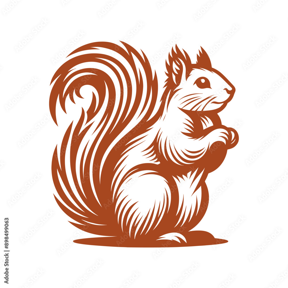 Squirrel vector, squirrel logo Squirrel vector, squirrel logo