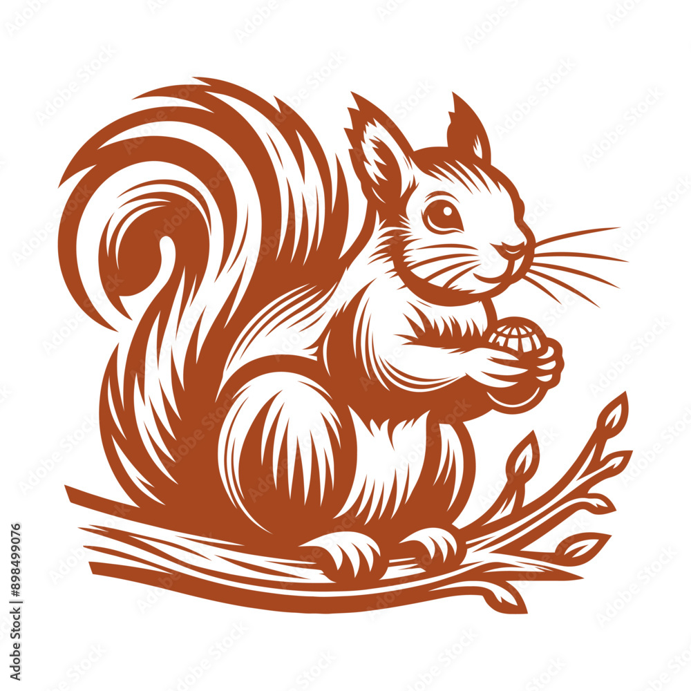 Squirrel vector, squirrel logo Squirrel vector, squirrel logo
