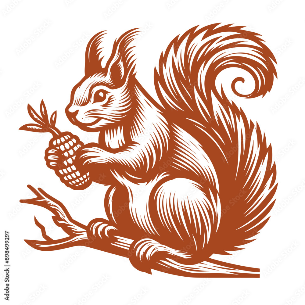 Squirrel vector, squirrel logo Squirrel vector, squirrel logo