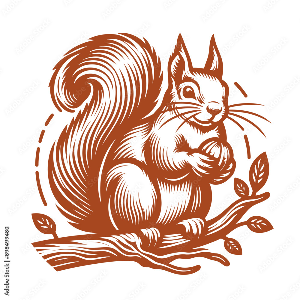 Squirrel vector, squirrel logo Squirrel vector, squirrel logo