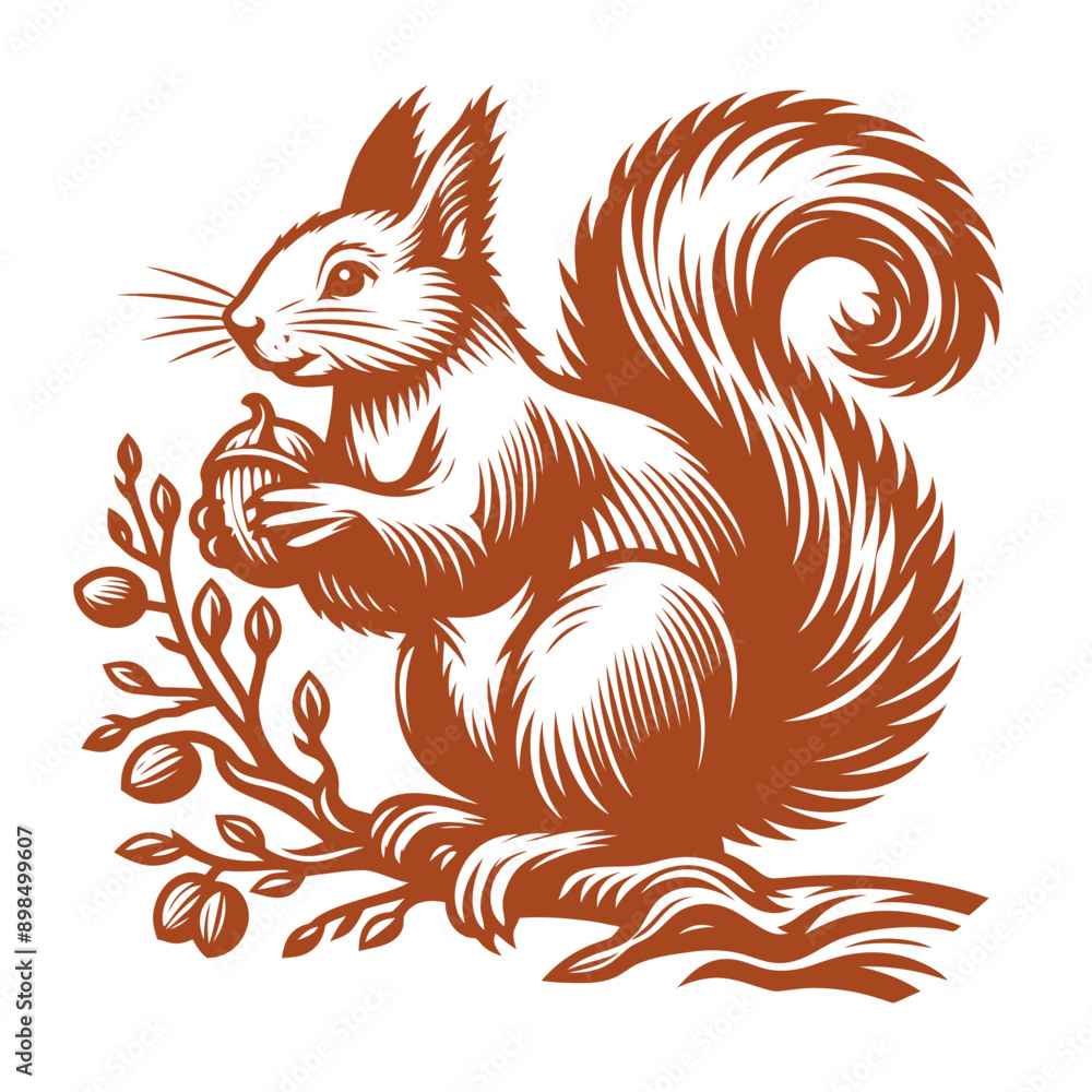 Squirrel vector, squirrel logo Squirrel vector, squirrel logo