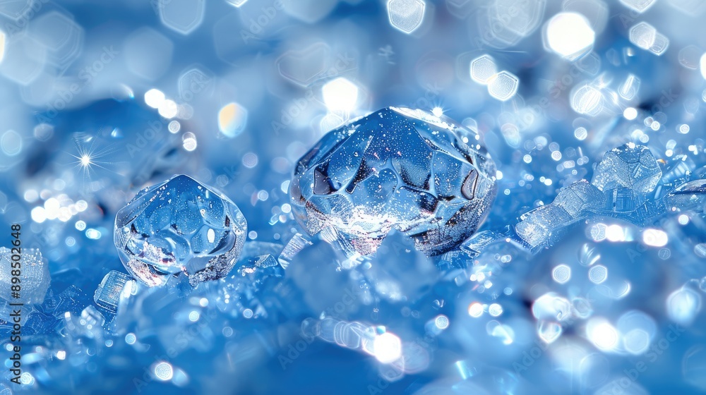 A blue background with a diamond on it A blue background with a diamond on it