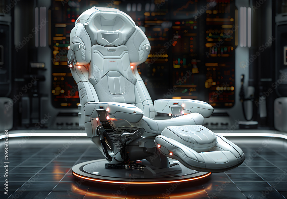 Fototapeta premium View of a Digital Smart Chair