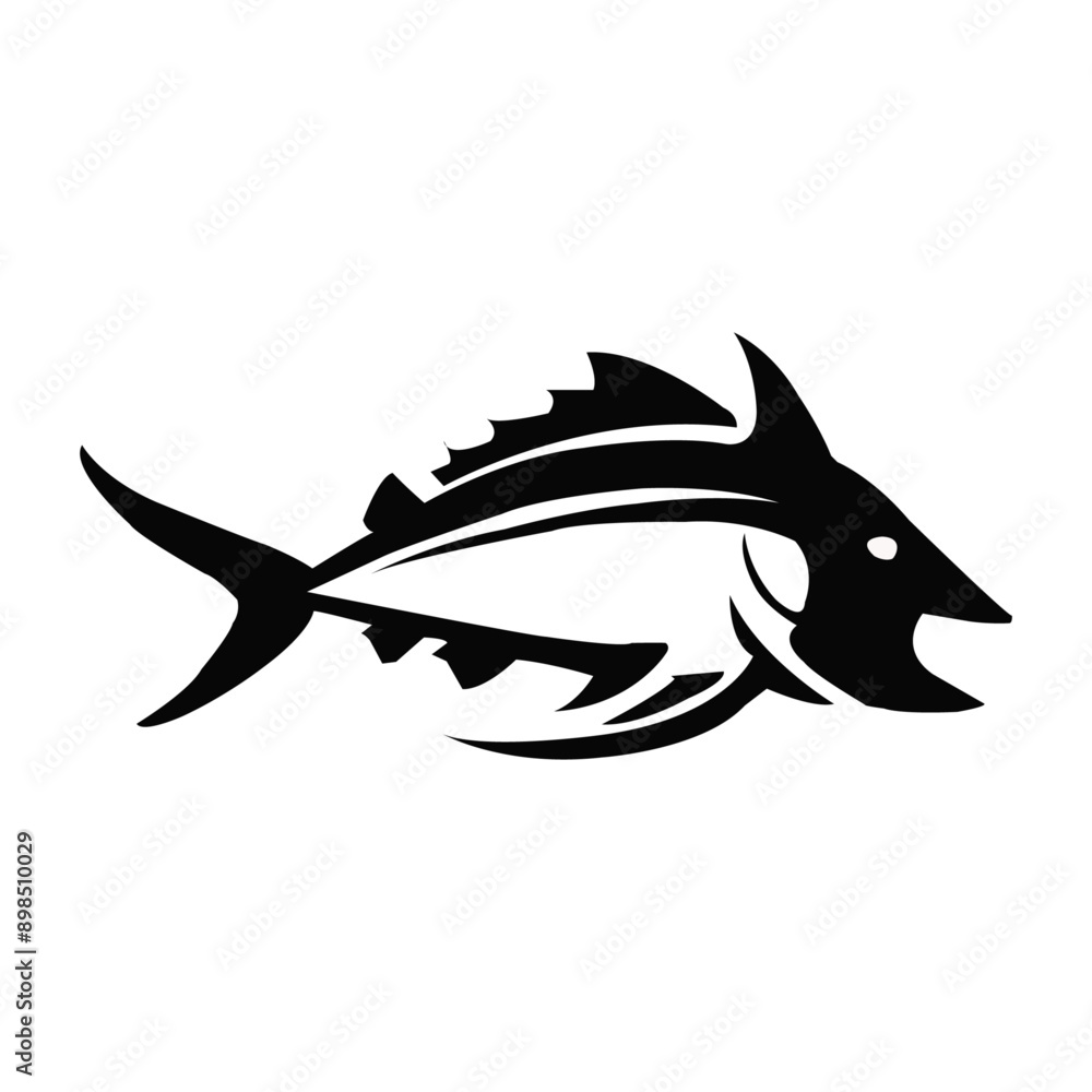 Obraz premium Fish vector logo