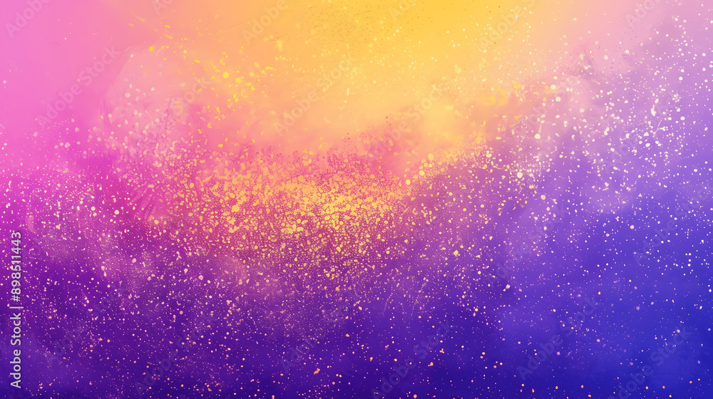 Bright purple yellow grainy background with vibrant noise texture for gradient retro poster design Bright purple yellow grainy background with vibrant noise texture for gradient retro poster design