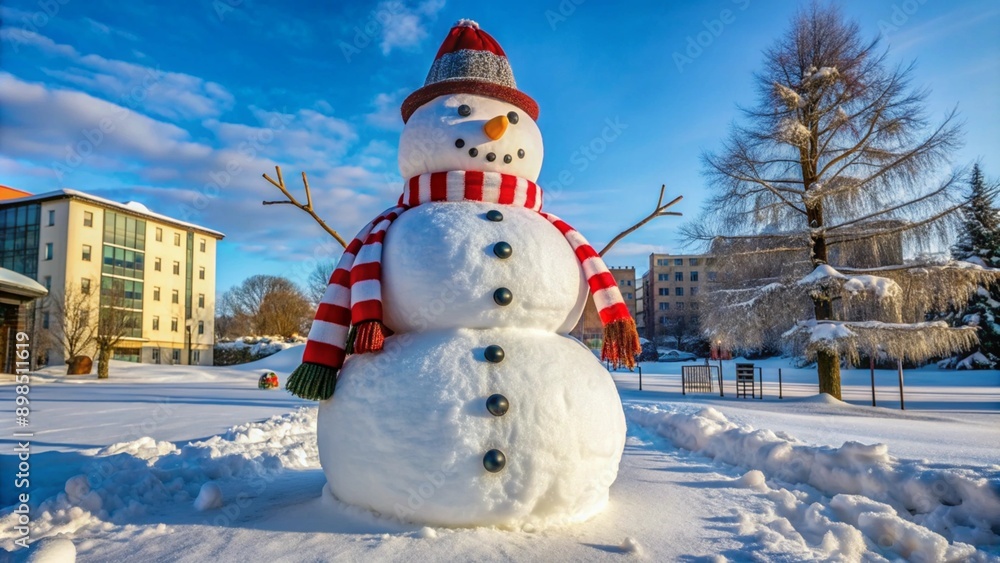 Obraz premium snow-man