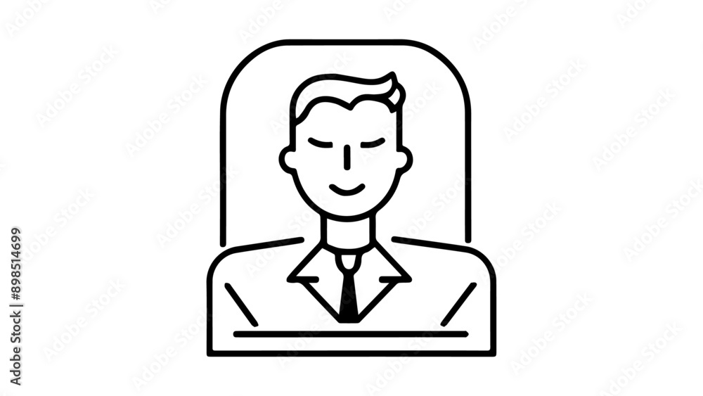 man with a smile icon/symbol man with a smile icon/symbol