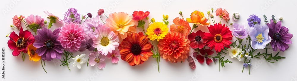 A vibrant display of assorted flowers, showcasing a range of colors and textures, perfect for spring-themed designs or nature-inspired projects. A vibrant display of assorted flowers, showcasing a range of colors and textures, perfect for spring-themed designs or nature-inspired projects.
