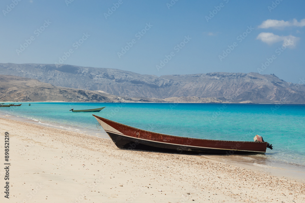 Spectacular and beautifull coast and water in Socotra, Yemen. Spring in this original island. Spectacular and beautifull coast and water in Socotra, Yemen. Spring in this original island.