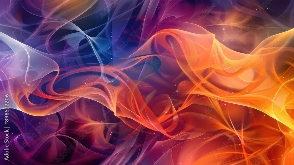 Fluid energy swirls in abstract smoke and fire abstract background design
Fluid energy swirls in abstract smoke and fire abstract background design