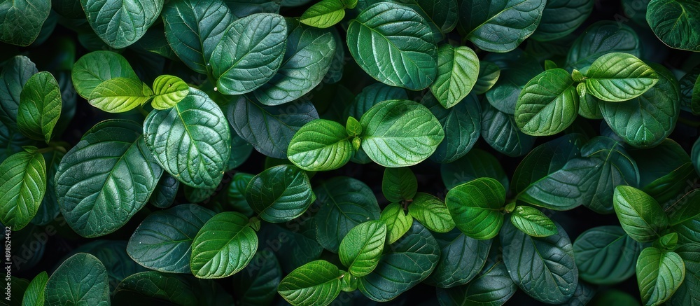 Green Lush Foliage: A Vibrant Background Green Lush Foliage: A Vibrant Background