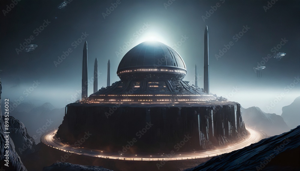 Obraz premium alien ufo 