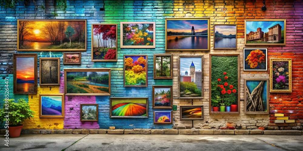 A picture on a wall informative Vibrant engaging AI-Generated Content A picture on a wall informative Vibrant engaging AI-Generated Content