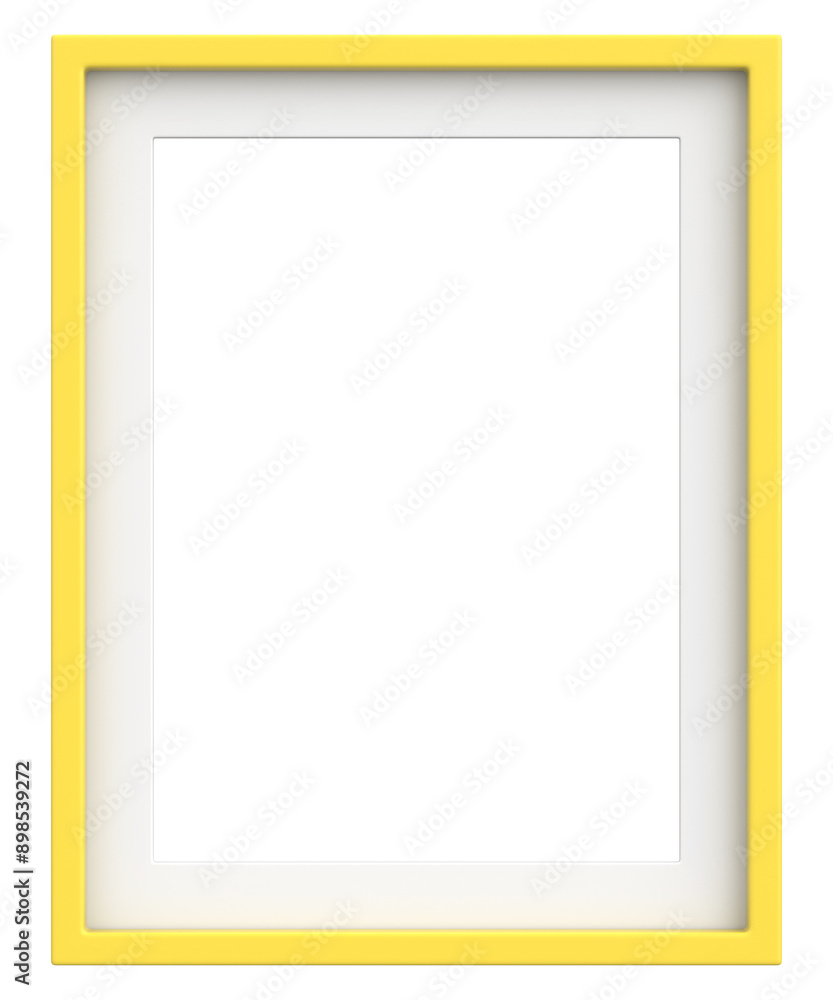 Picture frame. Portrait frame. 3D illustration. Picture frame. Portrait frame. 3D illustration.