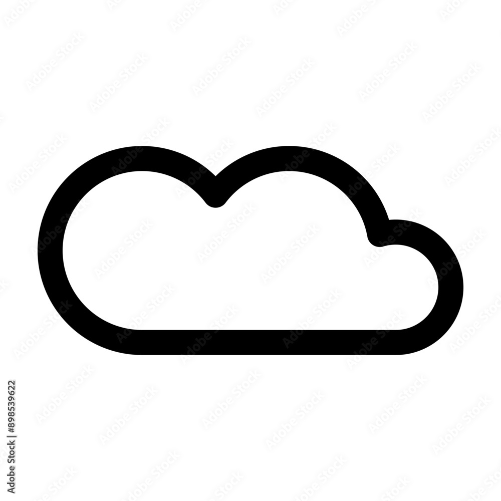 Cloud icon template Cloud icon template