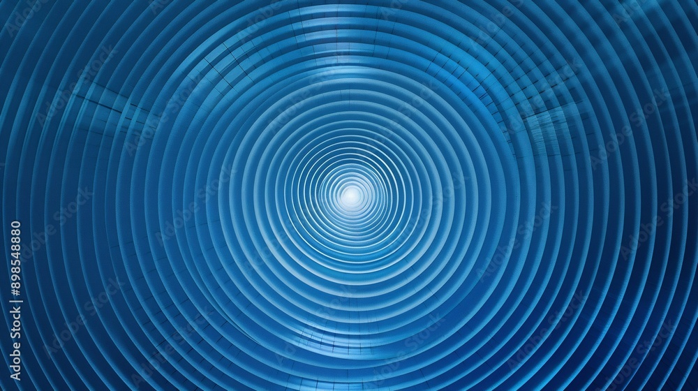 Abstract Blue Circle Pattern Abstract Blue Circle Pattern