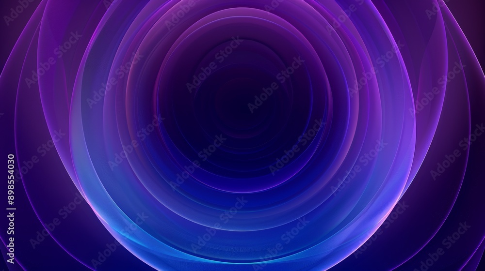 Abstract background forming a circular pattern with a gradient of blue and violet Abstract background forming a circular pattern with a gradient of blue and violet