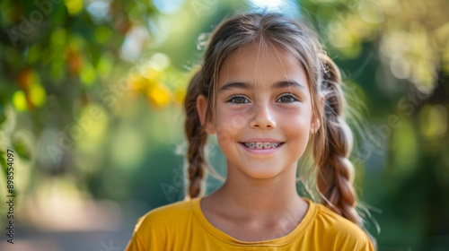 Young Girl Smiling