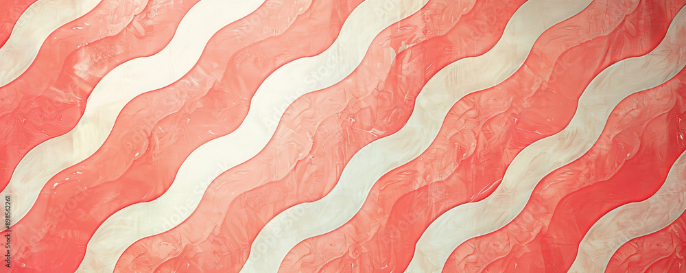 Obraz premium A chic patterned coral paper backdrop, showcasing trendy designs and textures, ideal for stylish and fashionable projects.