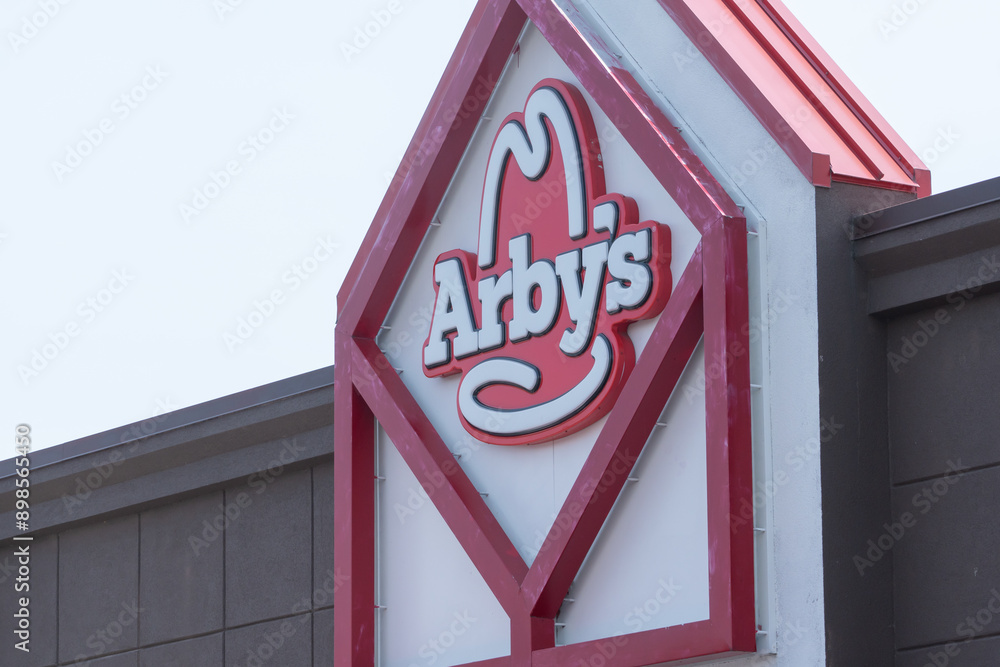 Lancaster, Pennsylvania US July 17 2024: Building exterior signage for ...