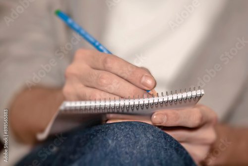 Photos Writing text by hand