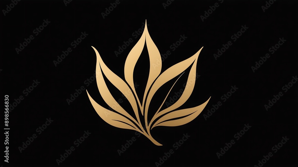 a minimalist logo design with a stylized image of a fl background a minimalist logo design with a stylized image of a fl background