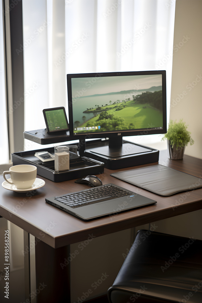 Sleek and Efficient EZ Work Desk Setup for Comfortable and Productive Work Environments Sleek and Efficient EZ Work Desk Setup for Comfortable and Productive Work Environments