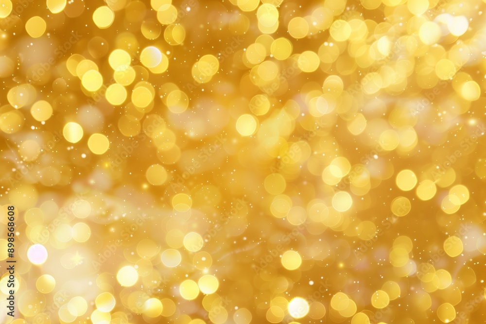 A gold background with many small circles. The circles are blurry and scattered, giving the impression of a dreamy, ethereal atmosphere A gold background with many small circles. The circles are blurry and scattered, giving the impression of a dreamy, ethereal atmosphere