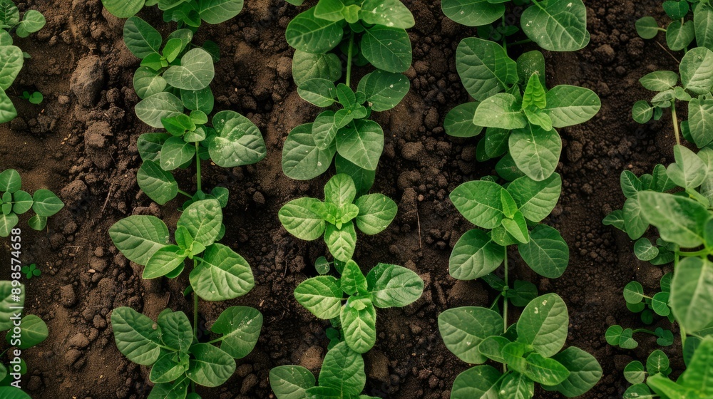 plantation seen from above generative ai plantation seen from above generative ai