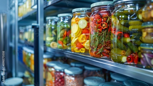 food technology concept, food preservation 