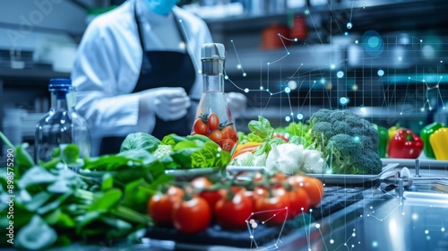 An informative overview of food quality control methods, emphasizing the importance of laboratory precision in detecting contaminants and ensuring the safety of food supplies