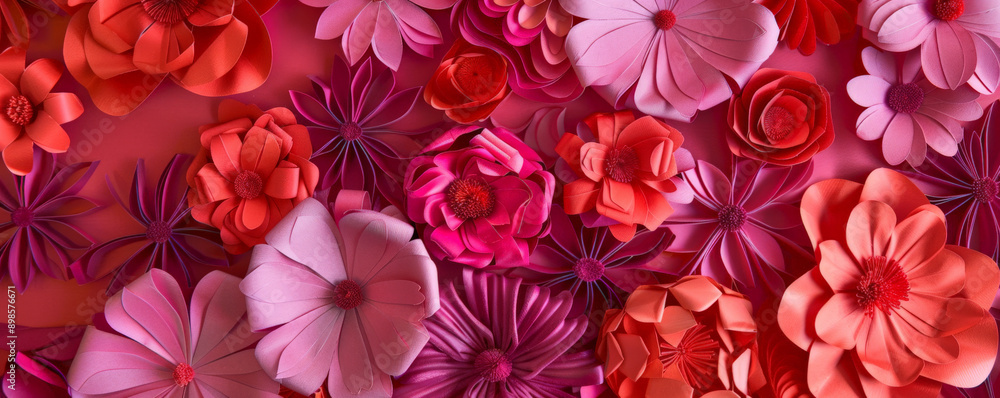 A vibrant patterned fuchsia paper backdrop, featuring bold designs and textures, ideal for lively and eye-catching projects. A vibrant patterned fuchsia paper backdrop, featuring bold designs and textures, ideal for lively and eye-catching projects.