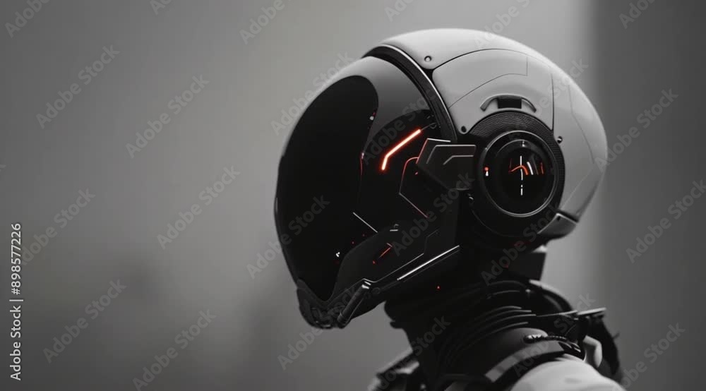 Military robot scene, Take the video going around the object Military robot scene, Take the video going around the object