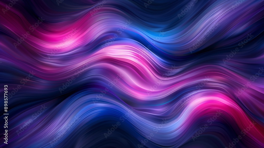Abstract background forming wavy pattern with pink and blue colors Abstract background forming wavy pattern with pink and blue colors
