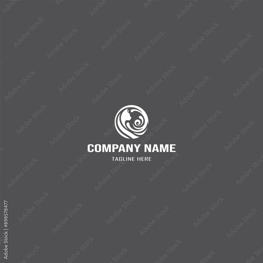 CAT abstract business logo design CAT abstract business logo design