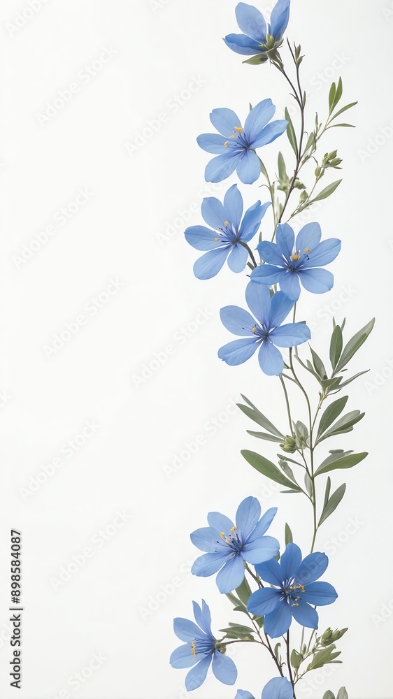 a delicate minimalist narrow floral pattern border sty background a delicate minimalist narrow floral pattern border sty background