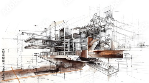 Wallpaper Mural Detailed Architectural Showcasing Modern and Historical Building Design Concepts Torontodigital.ca