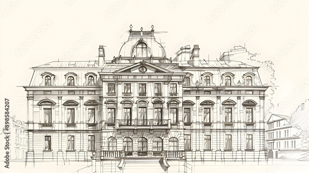 Detailed Architectural of Modern and Historical Buildings Detailed Architectural of Modern and Historical Buildings