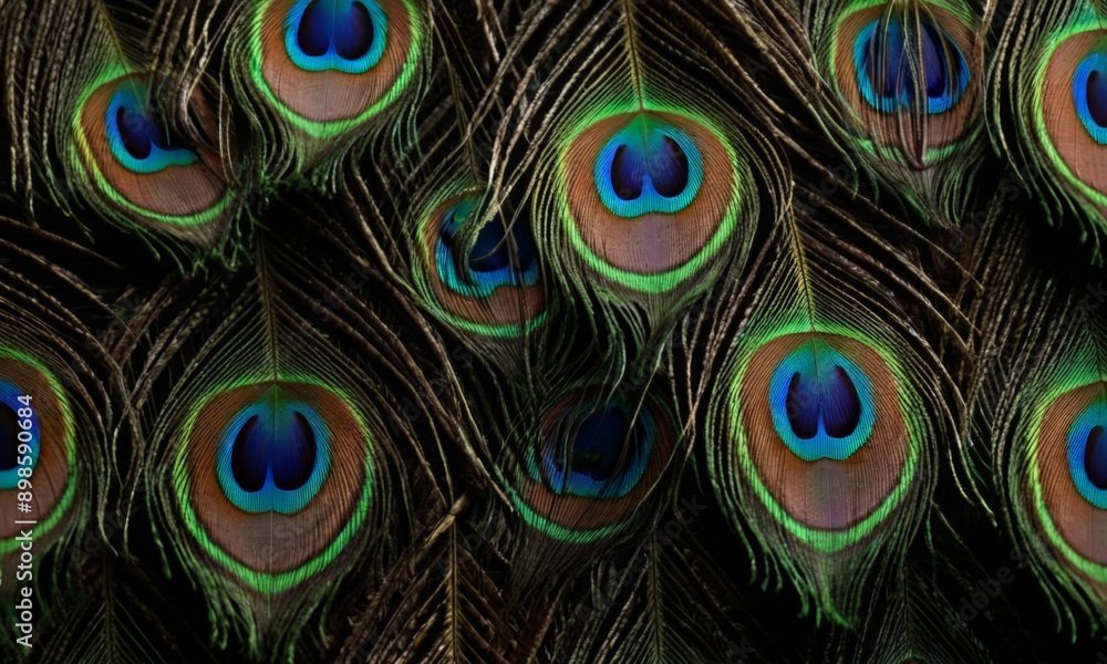Obraz premium Peacock Feathers
