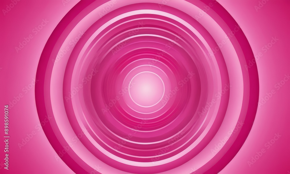 digital illustration of a pink background with concentric circles. digital illustration of a pink background with concentric circles.