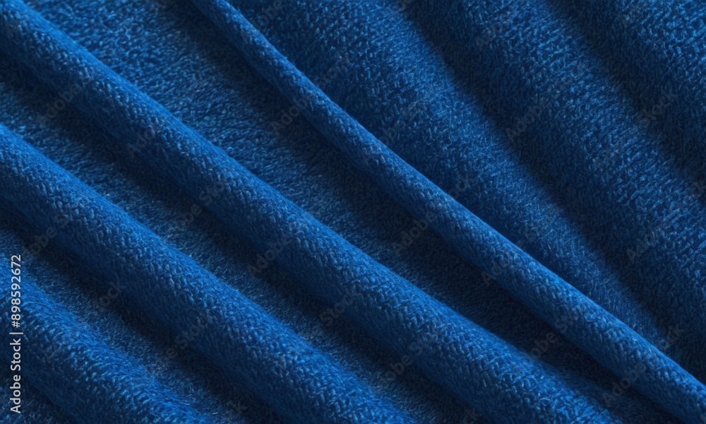 close-up view of a blue fabric with a criss-cross pattern, which is folded and draped in a way that creates a sense of depth and texture. close-up view of a blue fabric with a criss-cross pattern, which is folded and draped in a way that creates a sense of depth and texture.