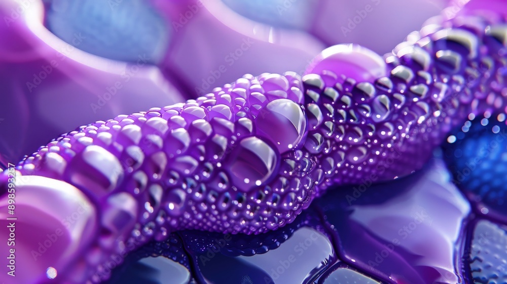 Fototapeta premium Intricate Ceramic Tile Patterns Close-Up: Perfect addition to your home decor collection