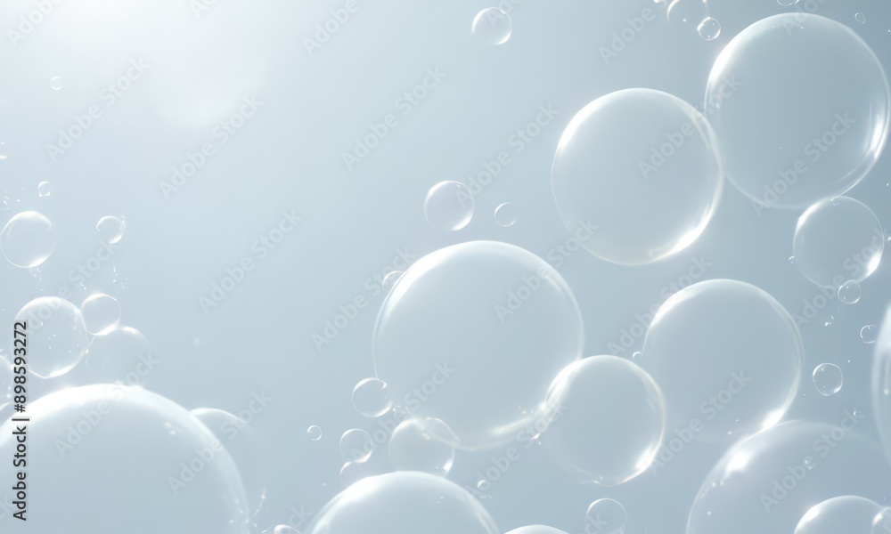 close-up of numerous bubbles floating in the air. close-up of numerous bubbles floating in the air.